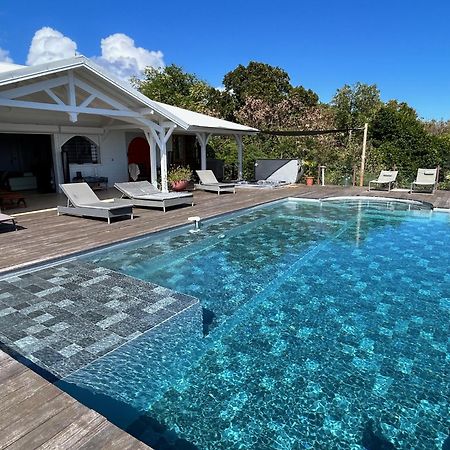 Villa Deluxe L'Hacienda Villa Vue Mer 180 Piscine Jacuzzi Proche Plage Marina Golf Pointe Des Chateaux Et Casino Jardin Clos Voyage Durable Saint-Francois (Grande-Terre) Exterior foto