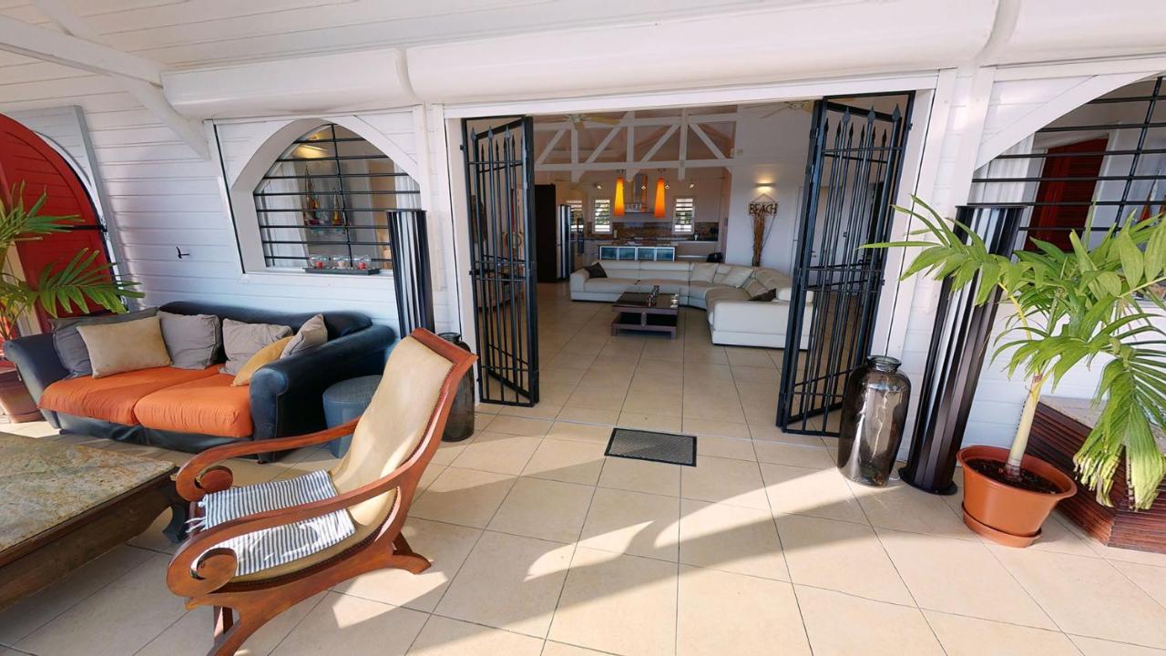 Villa Deluxe L'Hacienda Villa Vue Mer 180 Piscine Jacuzzi Proche Plage Marina Golf Pointe Des Chateaux Et Casino Jardin Clos Voyage Durable Saint-Francois (Grande-Terre) Exterior foto