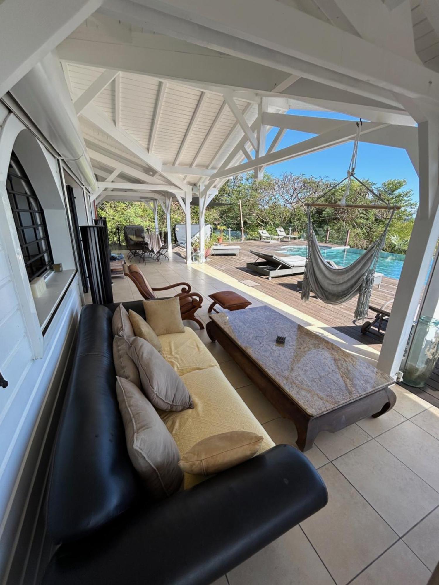 Villa Deluxe L'Hacienda Villa Vue Mer 180 Piscine Jacuzzi Proche Plage Marina Golf Pointe Des Chateaux Et Casino Jardin Clos Voyage Durable Saint-Francois (Grande-Terre) Exterior foto
